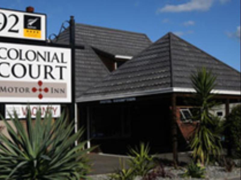 Colonial Court Motor Inn Tauranga Exteriér fotografie